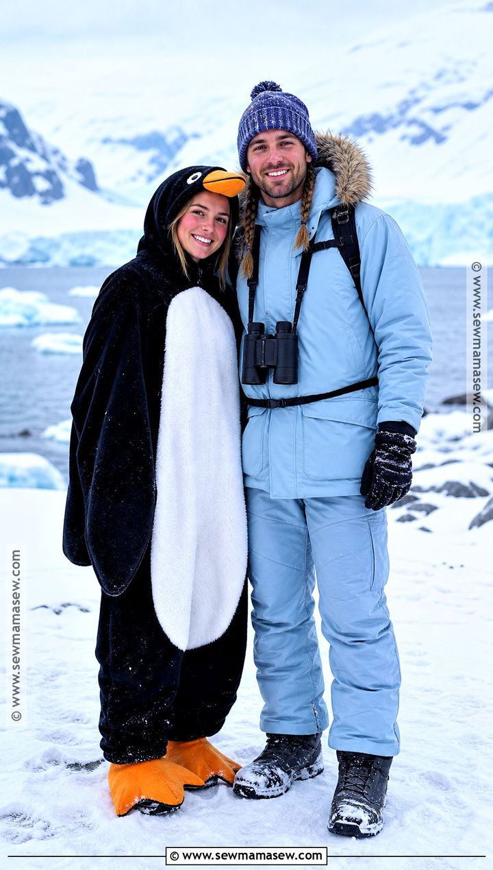 Explorer And Penguin Couple Costume - 35 penguin costume ideas