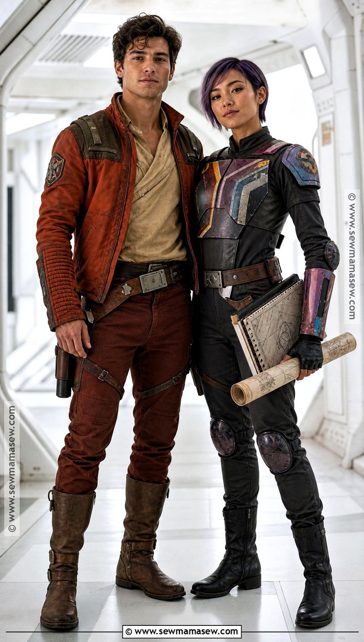 Ezra Bridger And Sabine Wren Couple Costume - 35 star wars couple costume ideas