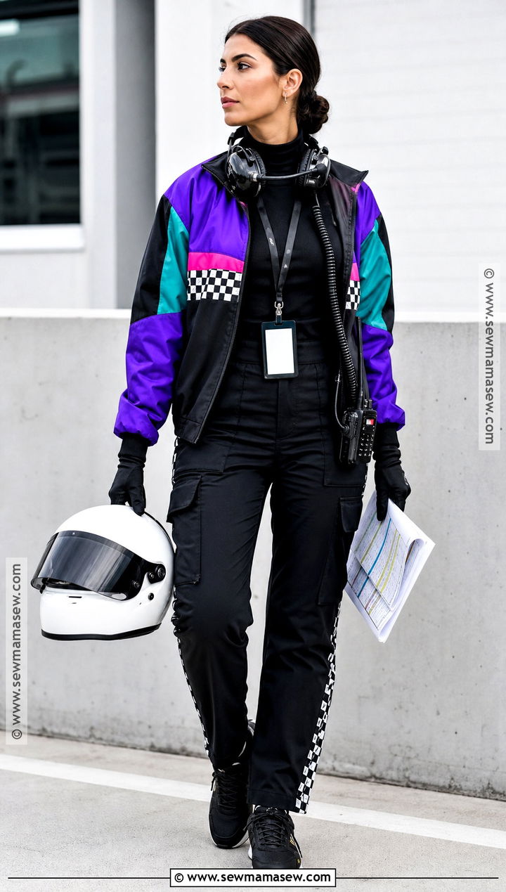 F1 Reserve Driver Costume With Headset - 30 F1 Driver Costume Ideas for Women