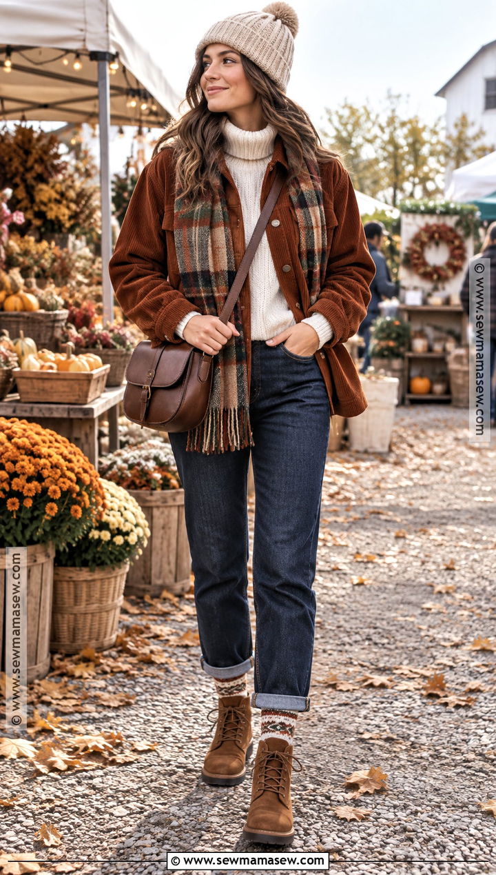 Fair Isle Socks With Ankle Boots - 20 fall socks ideas