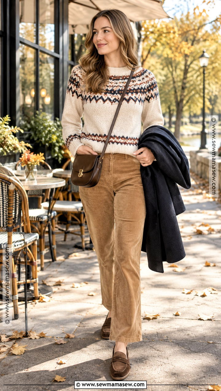 Fair Isle Sweater Fall Outfit - 15 Fall Outfits Shopping