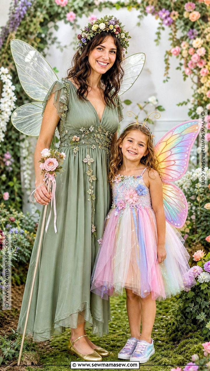 Fairy And Butterfly Costumes - 30 mom and daughter costumes
