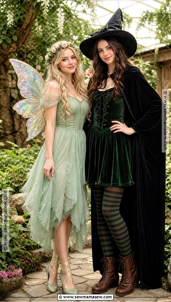 Fairy And Witch Costume - 40 blonde and brunette halloween costumes