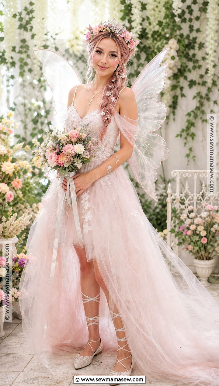 Fairy Bride Costume - 30 halloween bride costumes