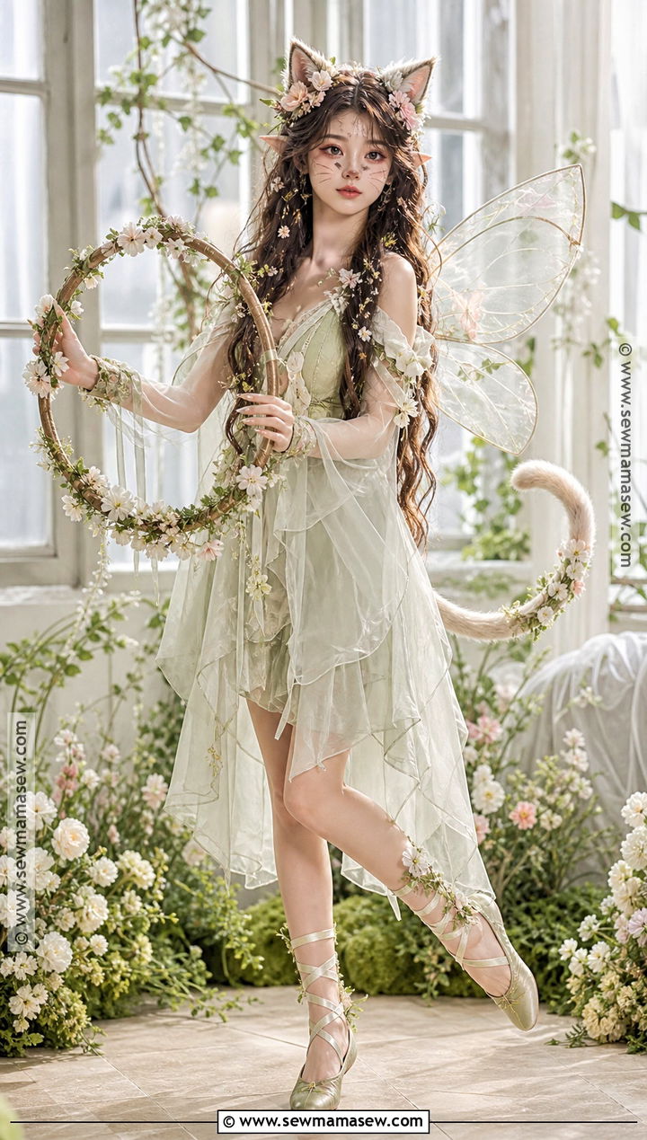 Fairy Cat Cosplay With Wings - 35 cat cosplay ideas