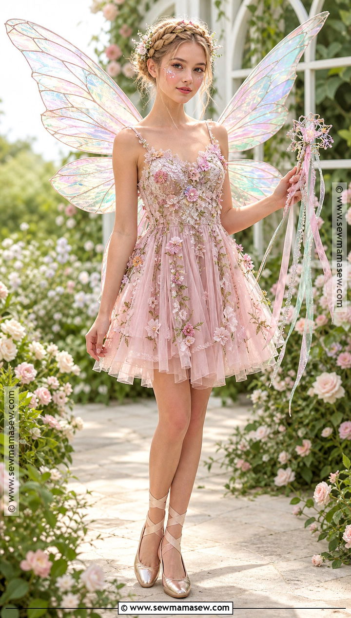 Fairy Costume With Pastel Dress - 30 Simple Costumes For Women Last Minute