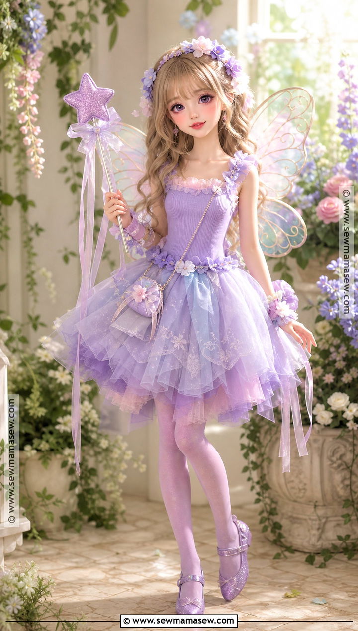 Fairy Doll Costume - 40 doll halloween costume ideas