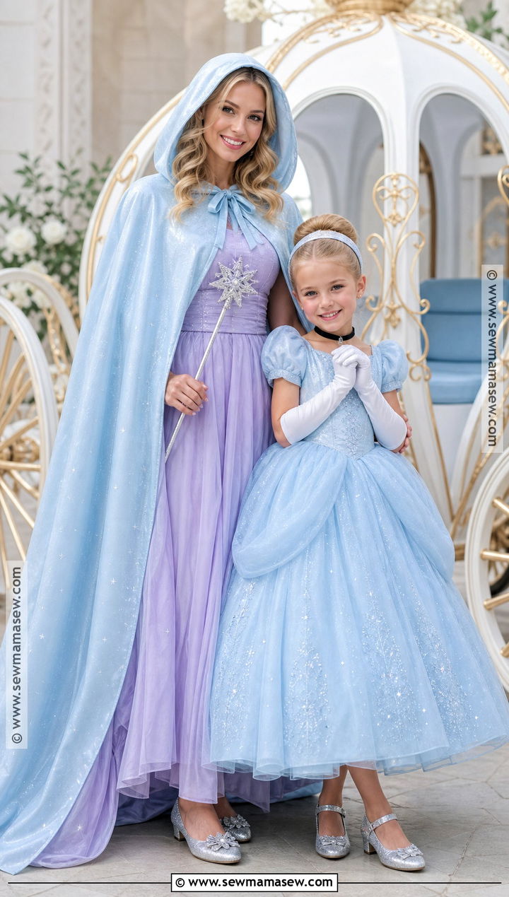 Fairy Godmother And Cinderella Costume - 30 Mommy And Me Costumes Daughters