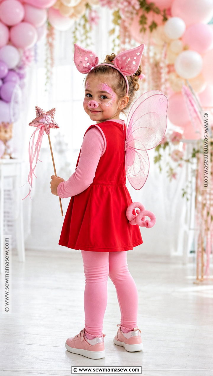 Fairy Peppa Pig Costume With Wings - 30 peppa pig costume ideas