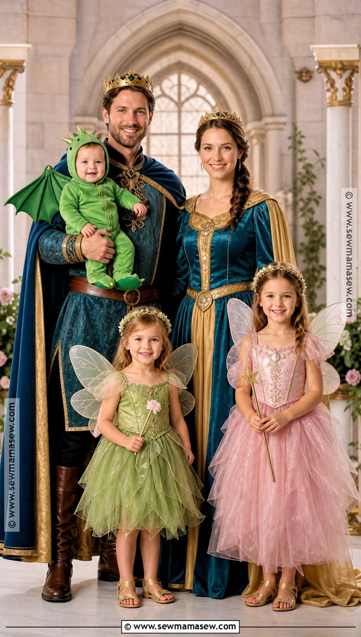 Fairy Tale Family And Baby Dragon Costume - 40 family costumes with for babies