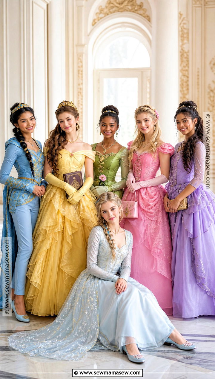 Fairytale Princess Group Costume - 40 Group Halloween Costumes for Teens