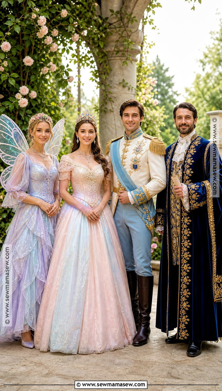 Fairytale Royal Court Costume - 35 4 people costume ideas