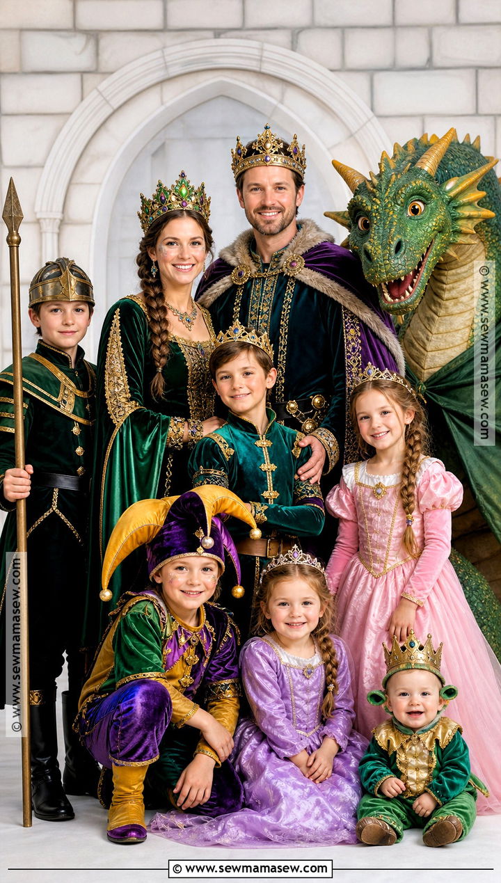 Fairytale Royal Family Costume - 45 family costumes