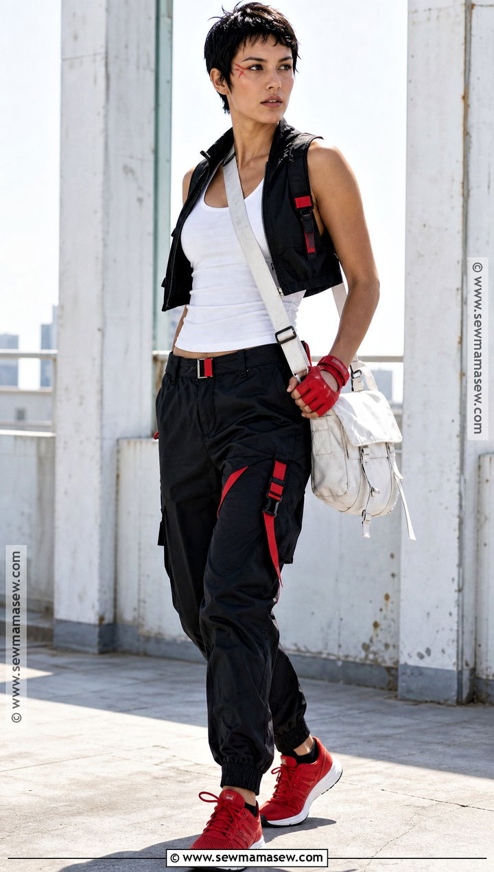 Faith Connors Black Hair Cosplay - 35 black hair cosplay ideas
