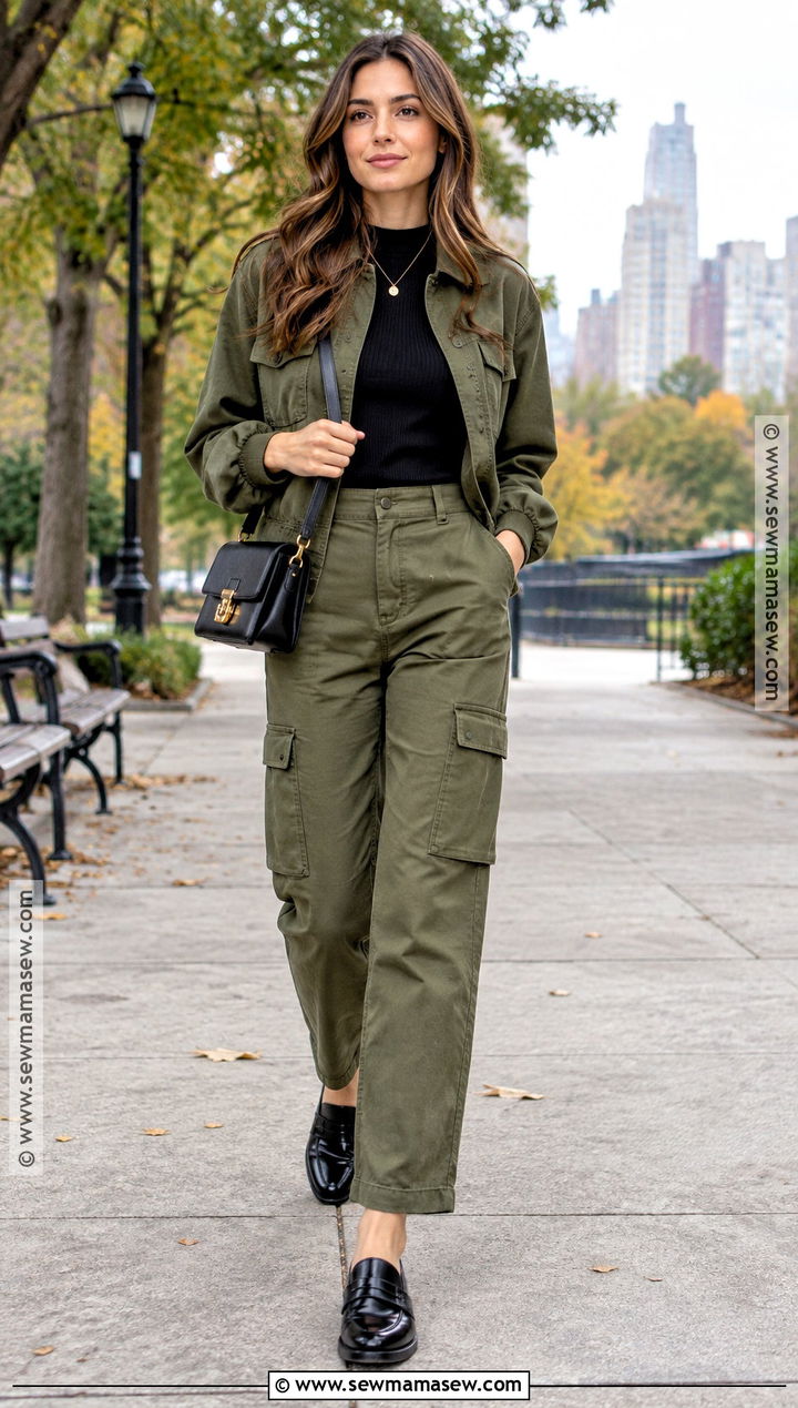 Fall 2023 Utility Jacket And Cargo Pants Outfit - 15 Fall 2026 Styles for Women