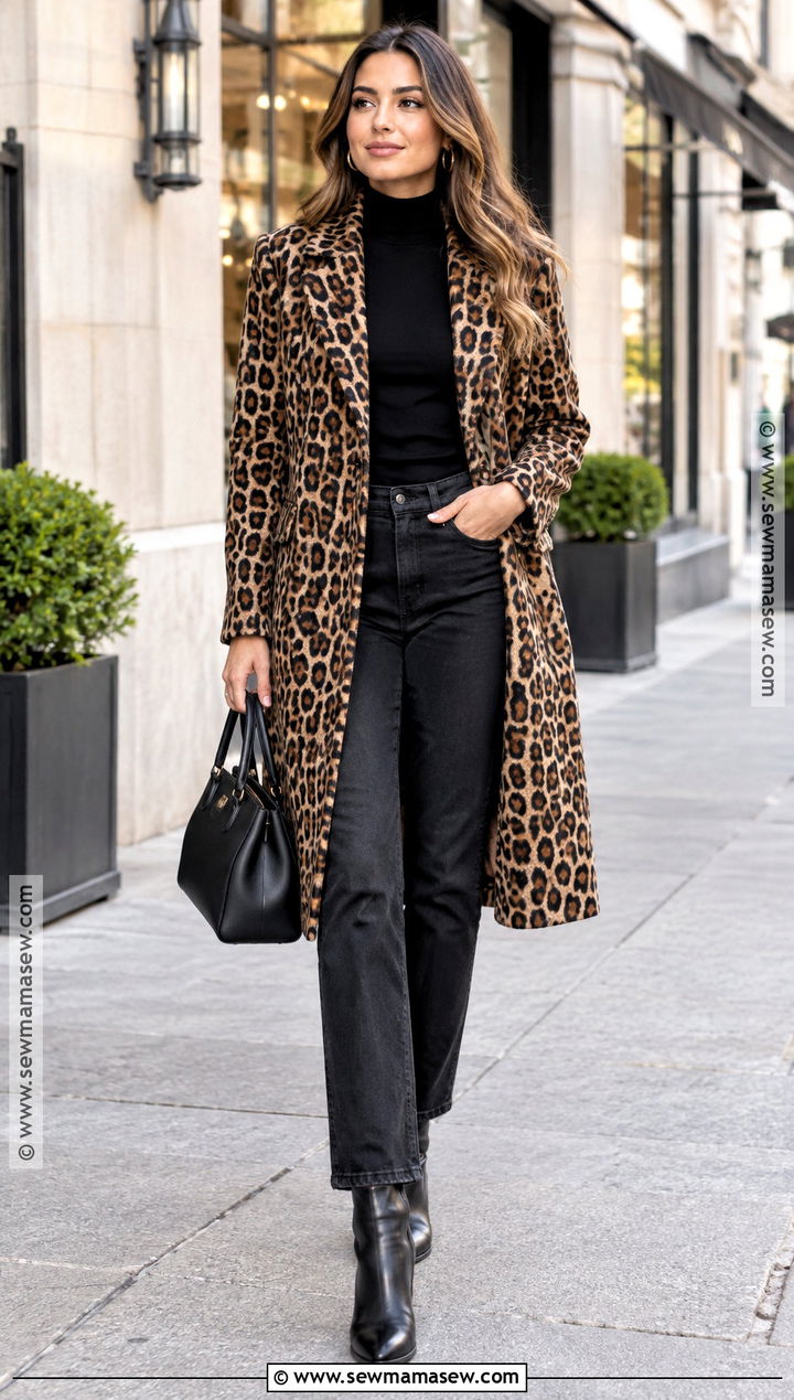 Fall 2024 Leopard Coat Outfit - 15 style fall 2026 ideas for women