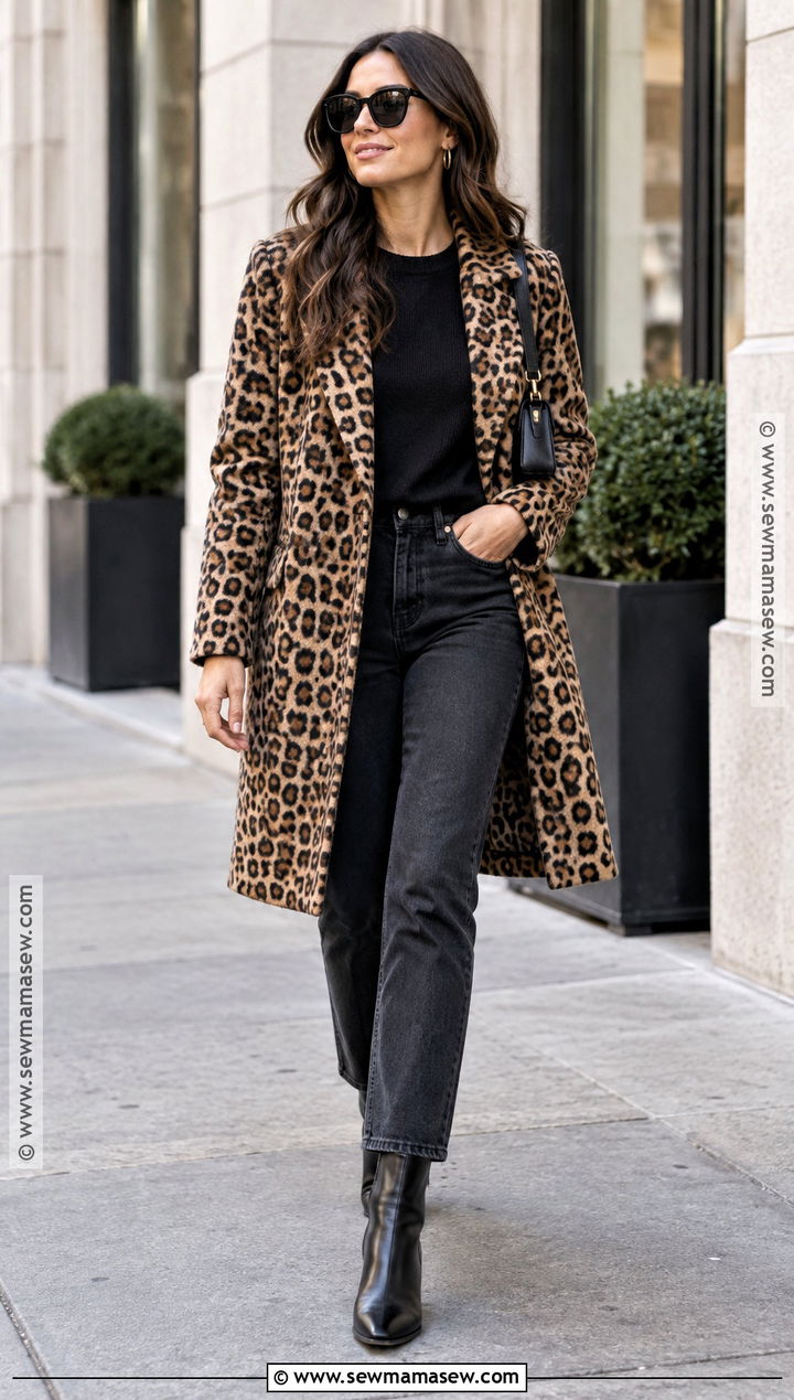Fall 2024 Leopard Print Coat Outfit - 15 Fall 2026 Fashion Trends Aesthetic