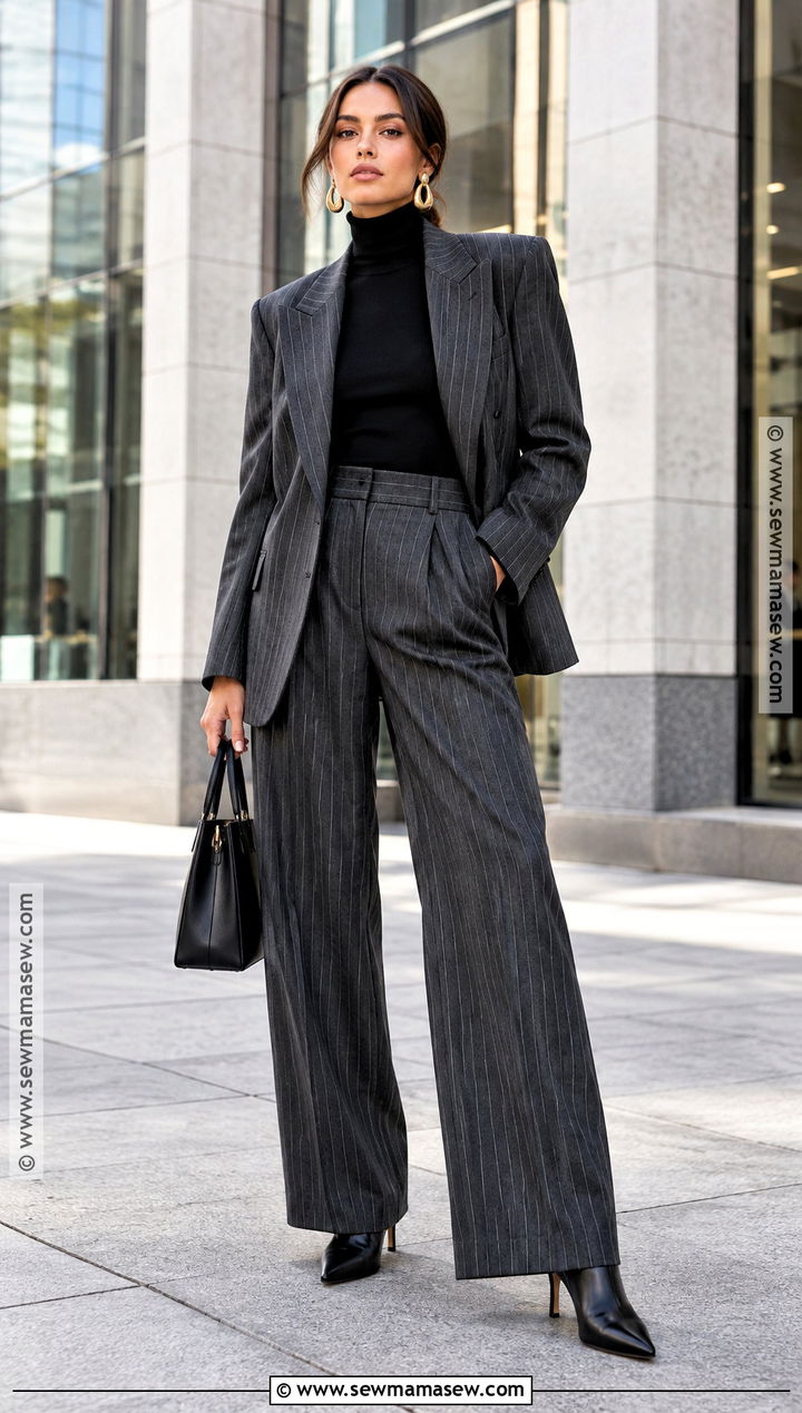 Fall 2024 Power Suit Outfit - 15 Fall 2026 Fashion Aesthetic Ideas