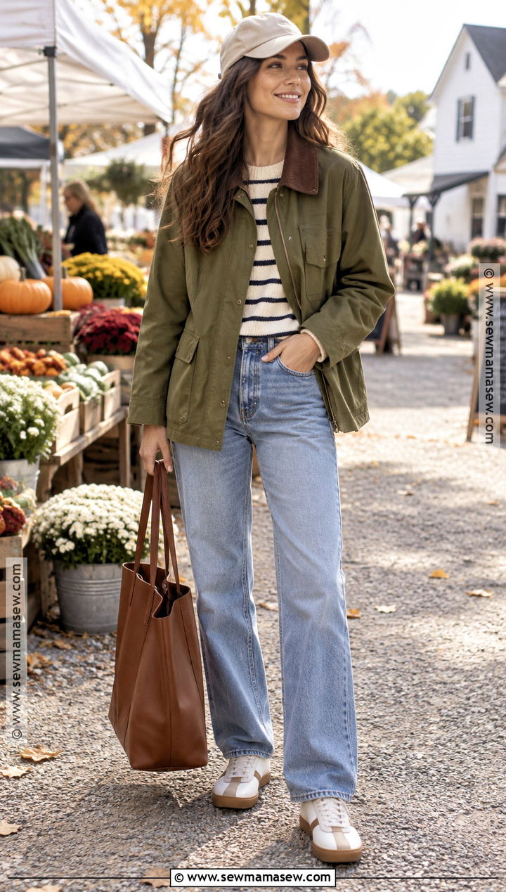Fall Barn Jacket Outfit - 15 fall fashion must haves ideas