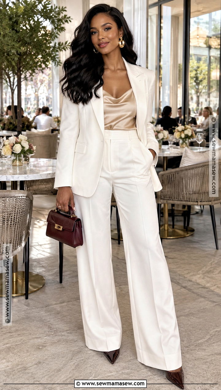Fall Birthday White Suit Outfit - 20 fall birthday outfit ideas