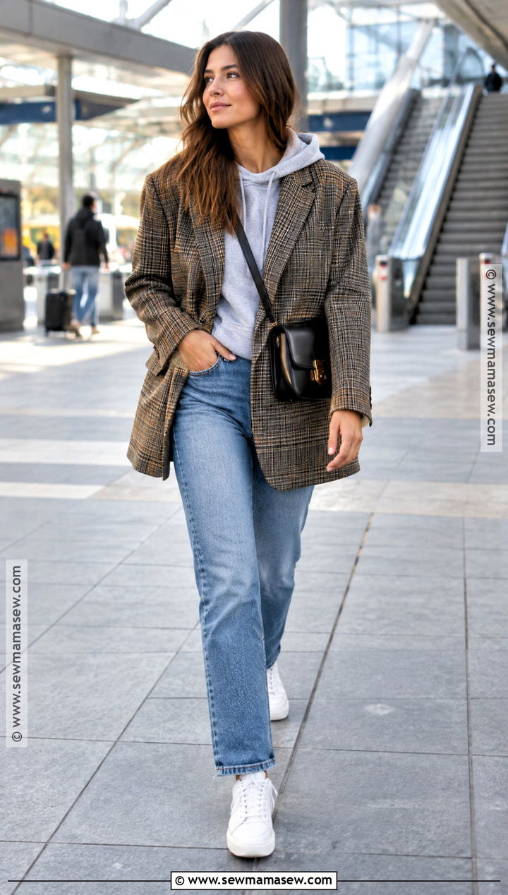 Fall Blazer And Hoodie Outfit - 30 Fall Fashion 2026 Ideas for Women
