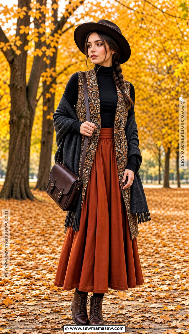 Fall Boho Witch Outfit - 30 Boho Witch Outfits