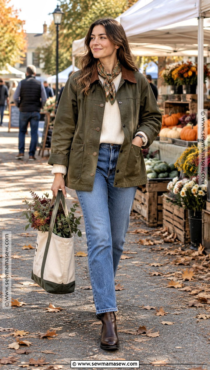 Fall Capsule Wardrobe Barn Jacket Outfit - 15 Capsule Wardrobe Fall Ideas 2026