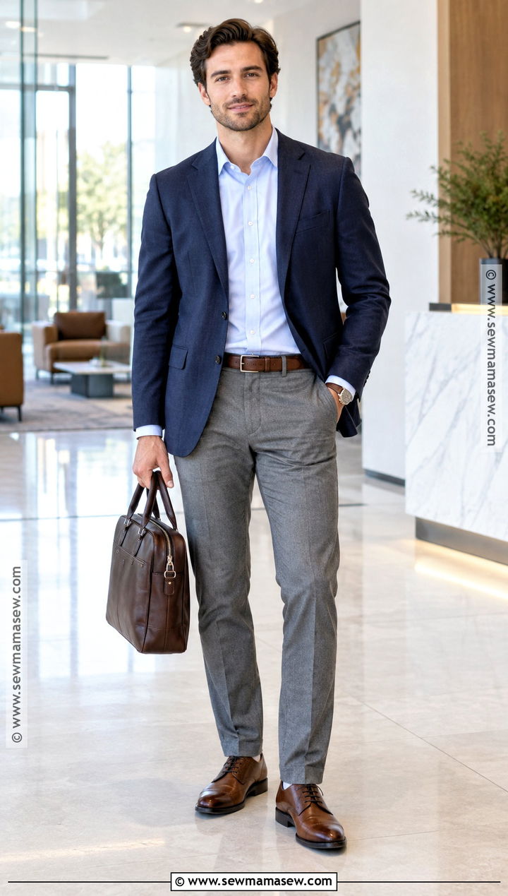 Fall Casual Office Outfit - 20 fall male outfits