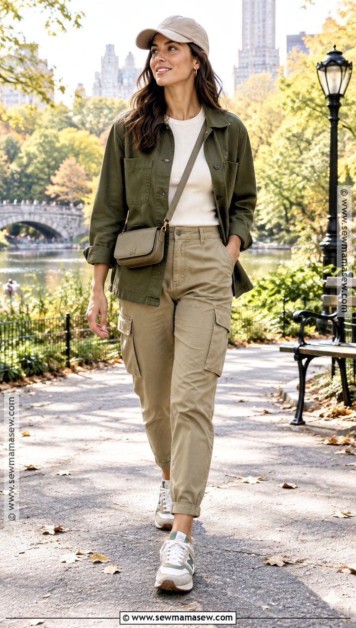 Fall Chore Jacket And Cargo Pants Outfit - 20 fall style inspiration ideas