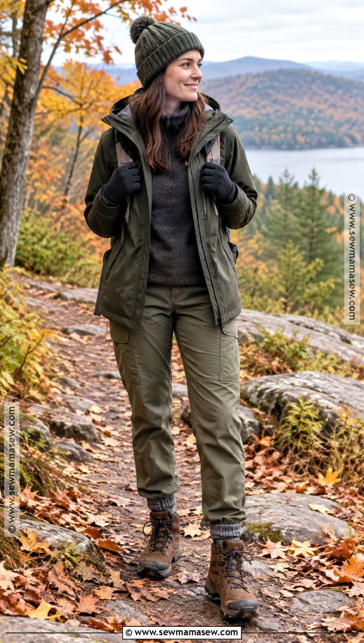 Fall Cold Outfit With Parka And Hiking Boots - 20 fall cold outfits