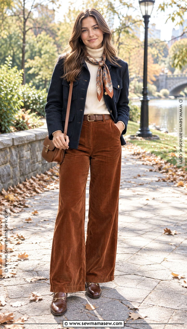 Fall Corduroy Pants Outfit - 25 fall looks