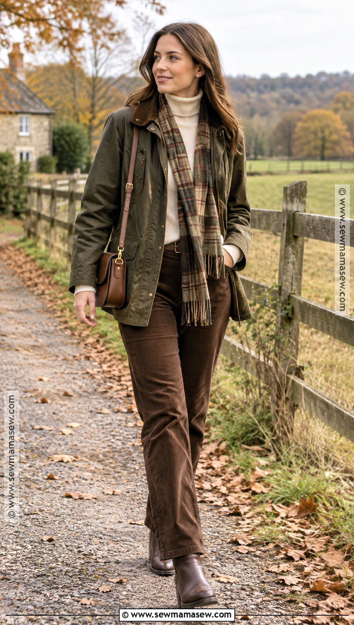 Fall Countryside Outfit With Barn Jacket - 20 Vacation Fall Outfits