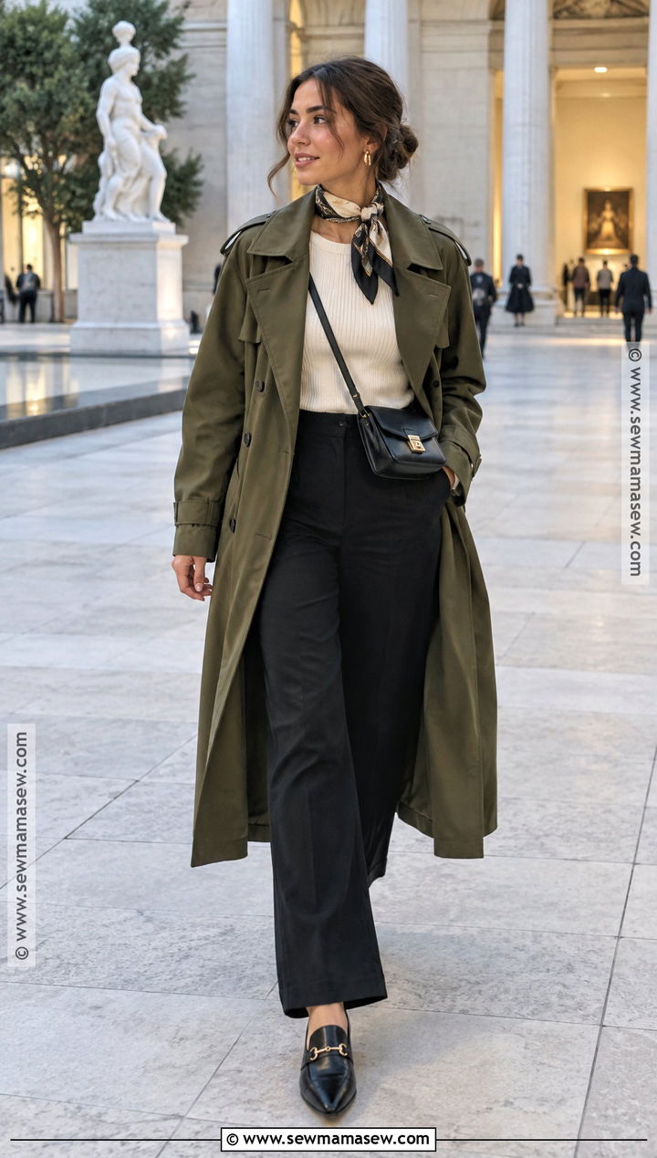 Fall Date Night Outfit With A Trench Coat - 25 fall date night outfits