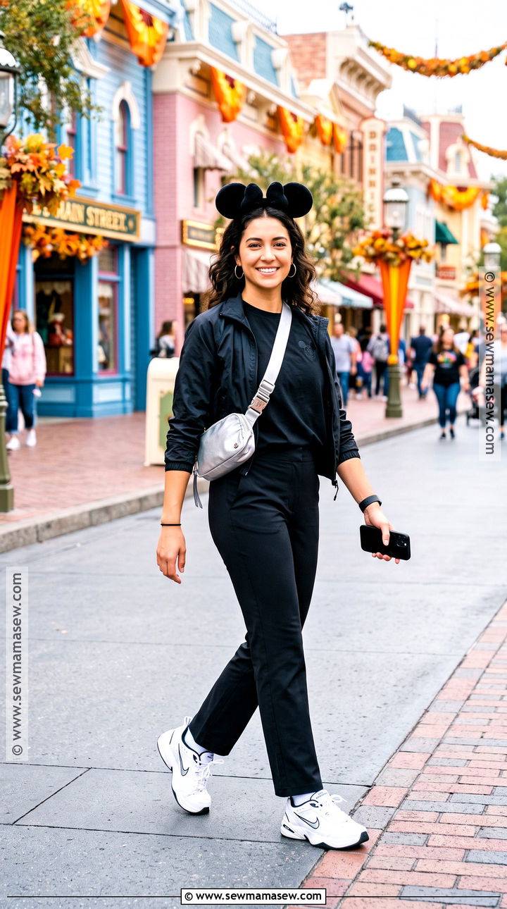 Fall Disneyland Monochrome Black Outfit - 25 disneyland outfits fall