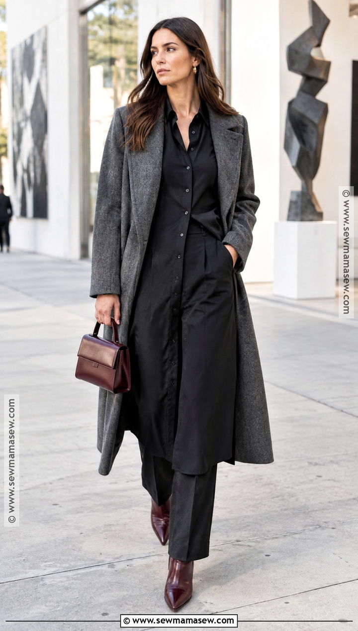 Fall Dress Over Pants Outfit - 25 fall street style ideas