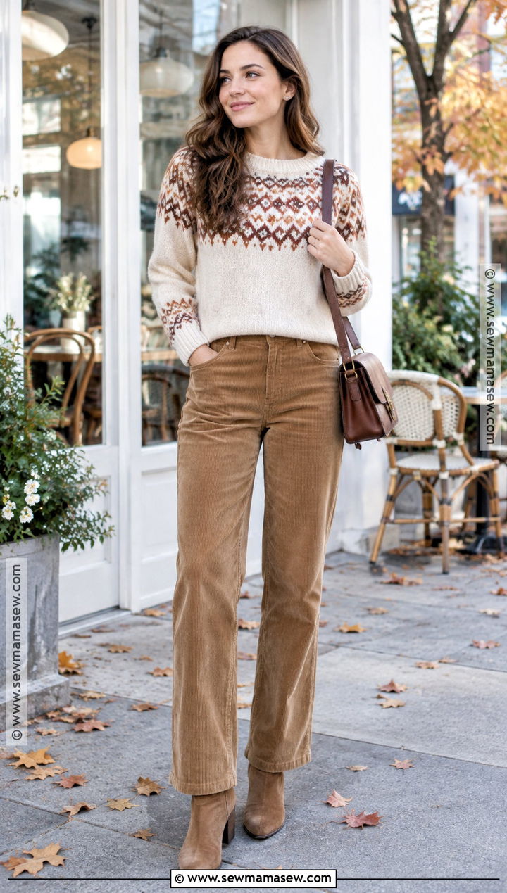 Fall Fair Isle Sweater Outfit - 20 Fall Must Haves Outfits