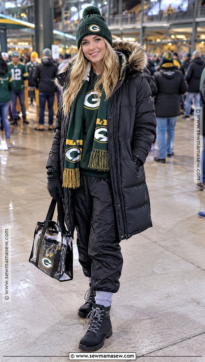Fall Football Parka And Thermal Layers Outfit - 20 fall football outfits
