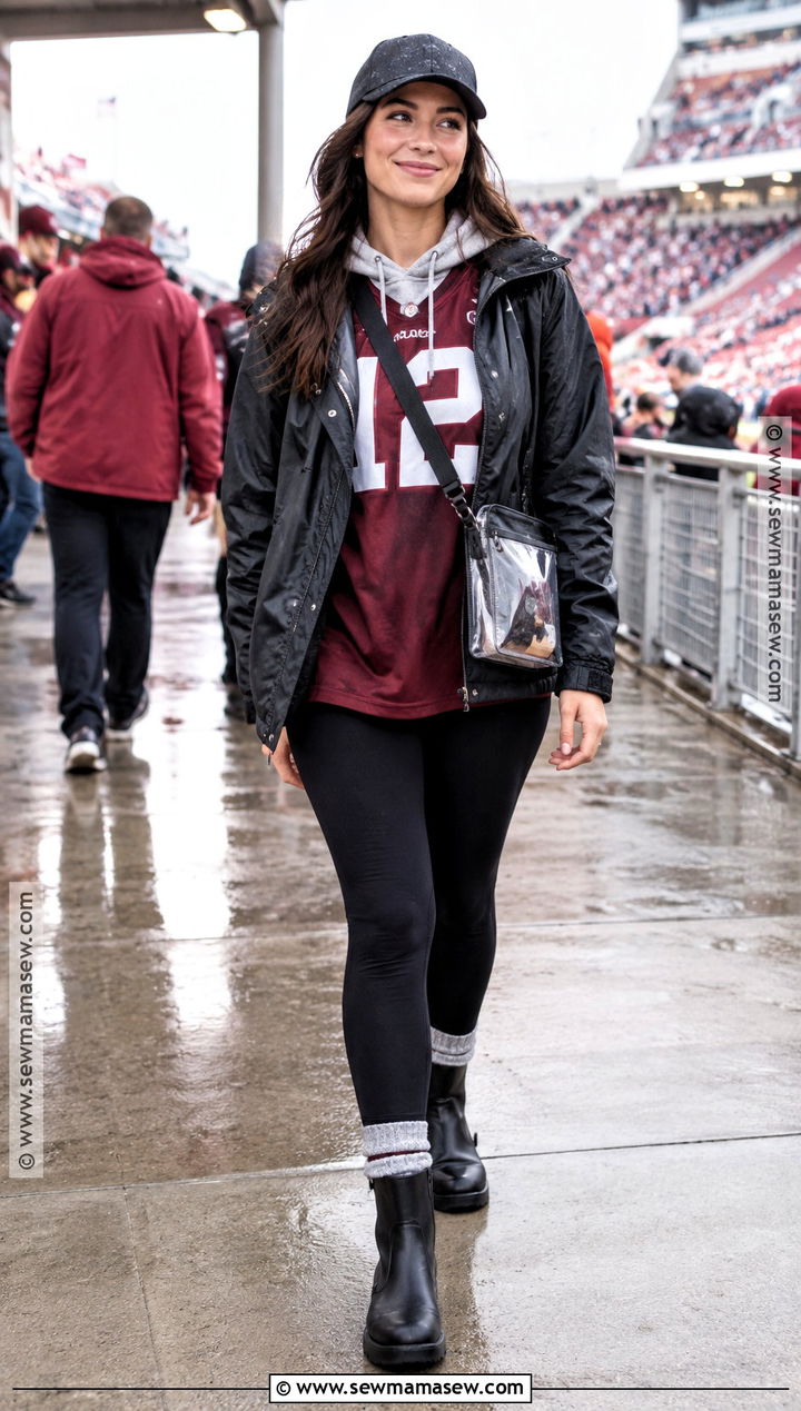 Fall Football Shirt With Hoodie And Leggings - 15 fall football shirt ideas