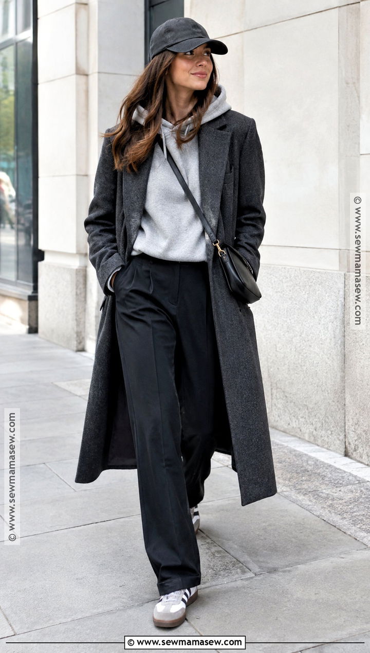 Fall Masc Hoodie And Tailored Pants Outfit - 20 Fall Masc Outfits for Women