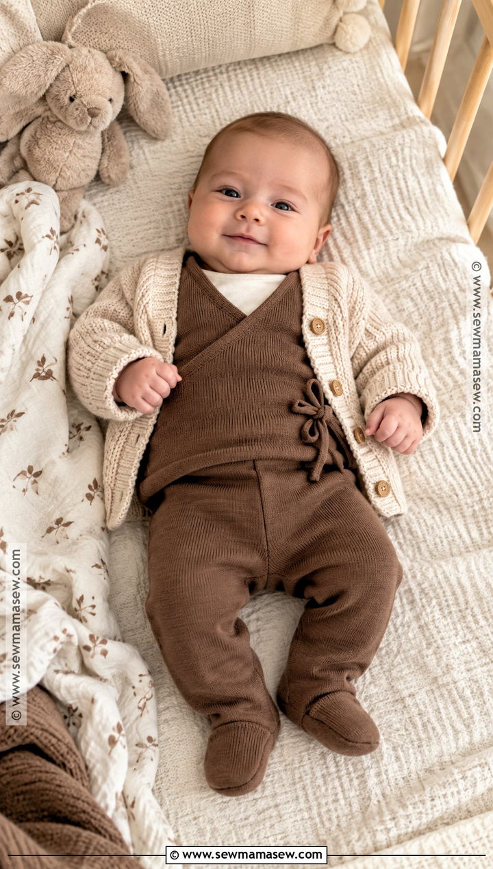 Fall Newborn Matching Knit Set Outfit - 20 fall newborn outfits
