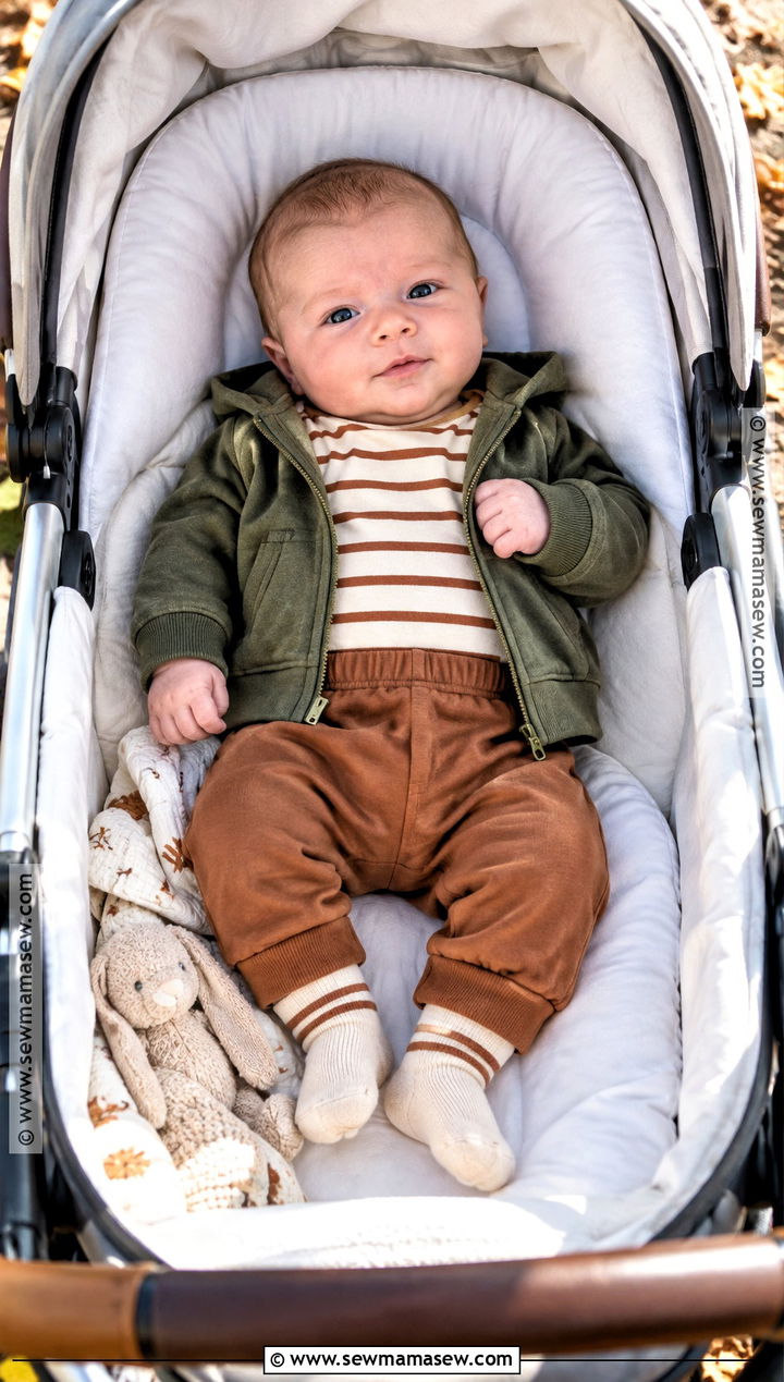 Fall Newborn Striped Bodysuit Outfit - 20 fall newborn outfits