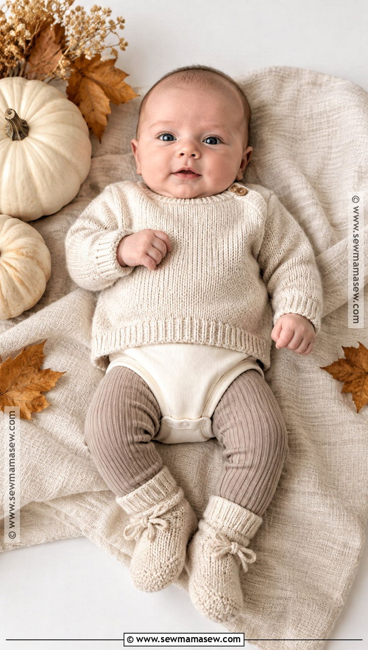 Fall Newborn Sweater And Leggings Outfit - 20 fall newborn outfits