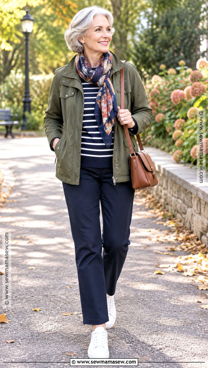 Fall Outfit With a Utility Jacket - 15 fall wardrobe 2026 over 60 ideas