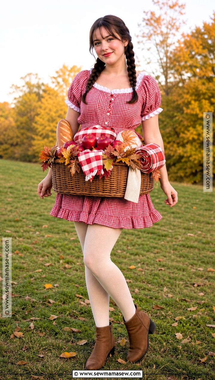 Fall Picnic Basket Costume - 30 autumn costume ideas
