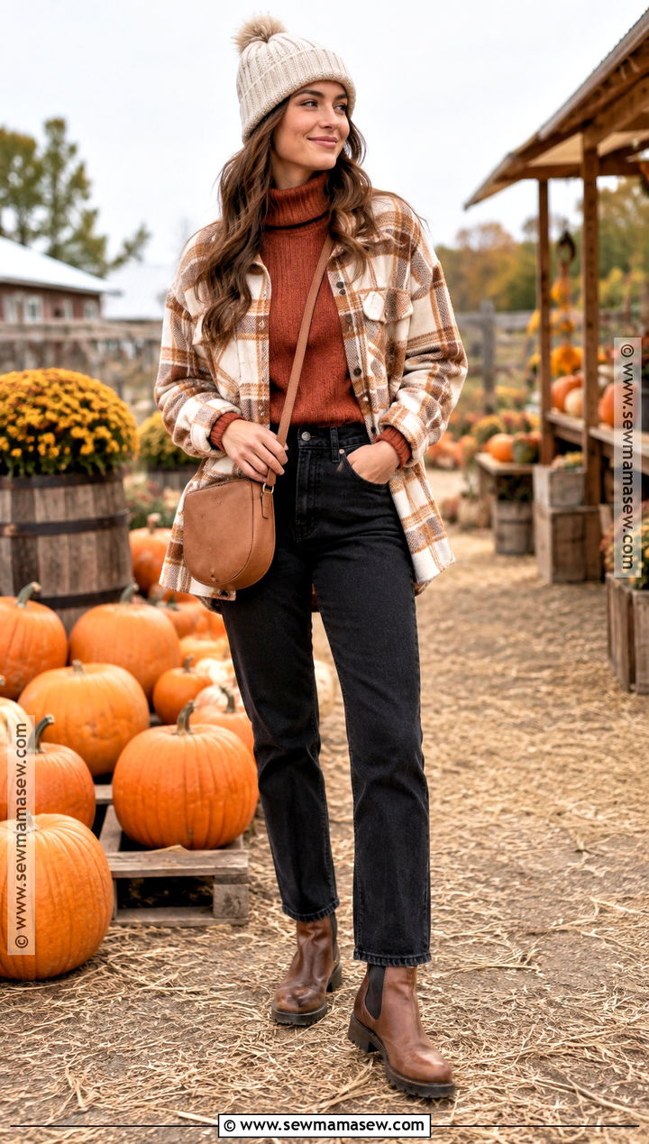 Fall Pumpkin Patch Outfit - 15 fall outdoor outfit ideas