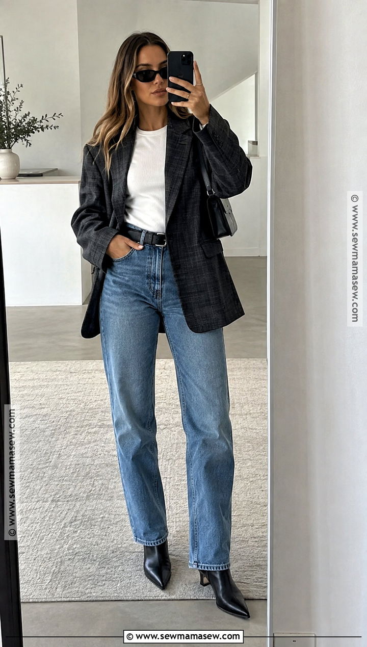 Fall Street Fashion Oversized Blazer Outfit - 25 outfit inspo fall street fashion ideas 2026