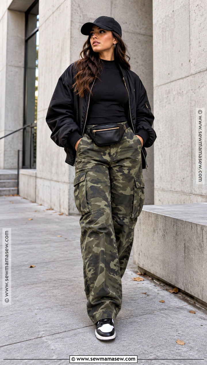 Fall Swag Outfit With Camouflage Pants - 20 Cute Swag Outfits Fall