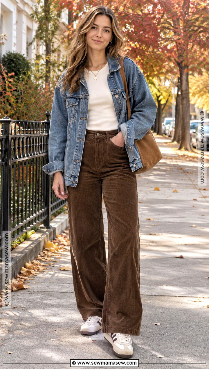 Fall Swag Outfit With Corduroy Pants - 20 Cute Swag Outfits Fall