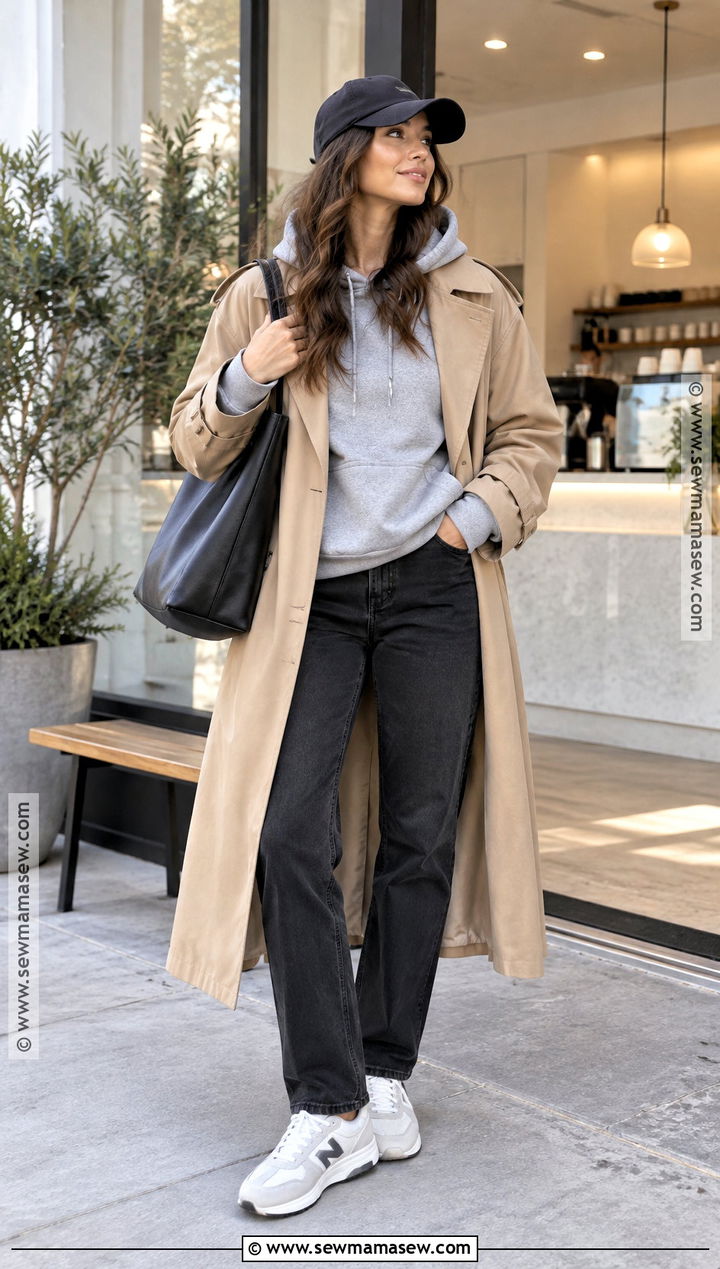 Fall Swag Outfit With Oversized Hoodie - 20 Cute Swag Outfits Fall