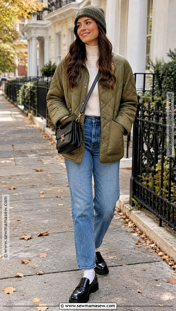 Fall Swag Outfit With Quilted Jacket - 20 Cute Swag Outfits Fall